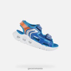 baiat cu sandale 2R8RL1320 regal/portocaliu Geox