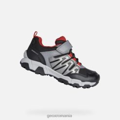 băiat magnetar 2R8RL1364 negru/rosu Geox