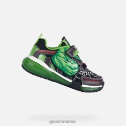 bayonyc junior 2R8RL1036 negru/verde Geox