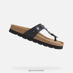 brionia high woman 2R8RL602 negru Geox