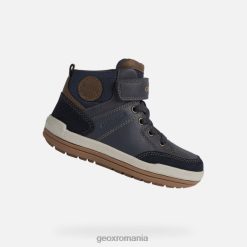 charz abx băiat 2R8RL1328 bleumarin/lt maro Geox