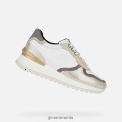 desya femeie 2R8RL332 alb/lt taupe Geox