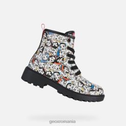 fată casey 2R8RL1201 alb/multicolor Geox