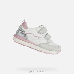 fata fasticilor 2R8RL1908 alb/roz Geox