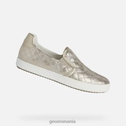 femeie blomiee 2R8RL562 taupe deschis/auriu deschis Geox