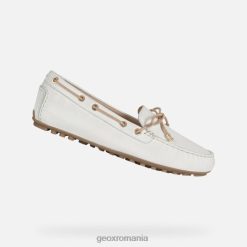 femeie leelyan 2R8RL387 alb murdar/nisip Geox