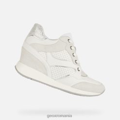 femeie nydame 2R8RL1731 alb/alb aproape Geox