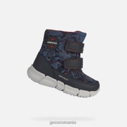 flexyper abx baby 2R8RL891 avio/red Geox