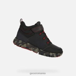 flexyper abx baiat 2R8RL1996 negru/rosu Geox