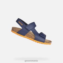 ghita boy 2R8RL1378 bleumarin/portocaliu Geox