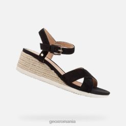 ischia corda femeie 2R8RL167 negru Geox
