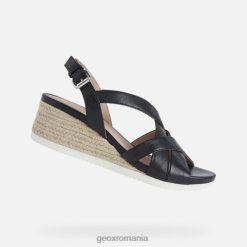 ischia corda femeie 2R8RL454 negru Geox