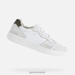 omul magnet 2R8RL784 alb/verde măsliniu deschis Geox